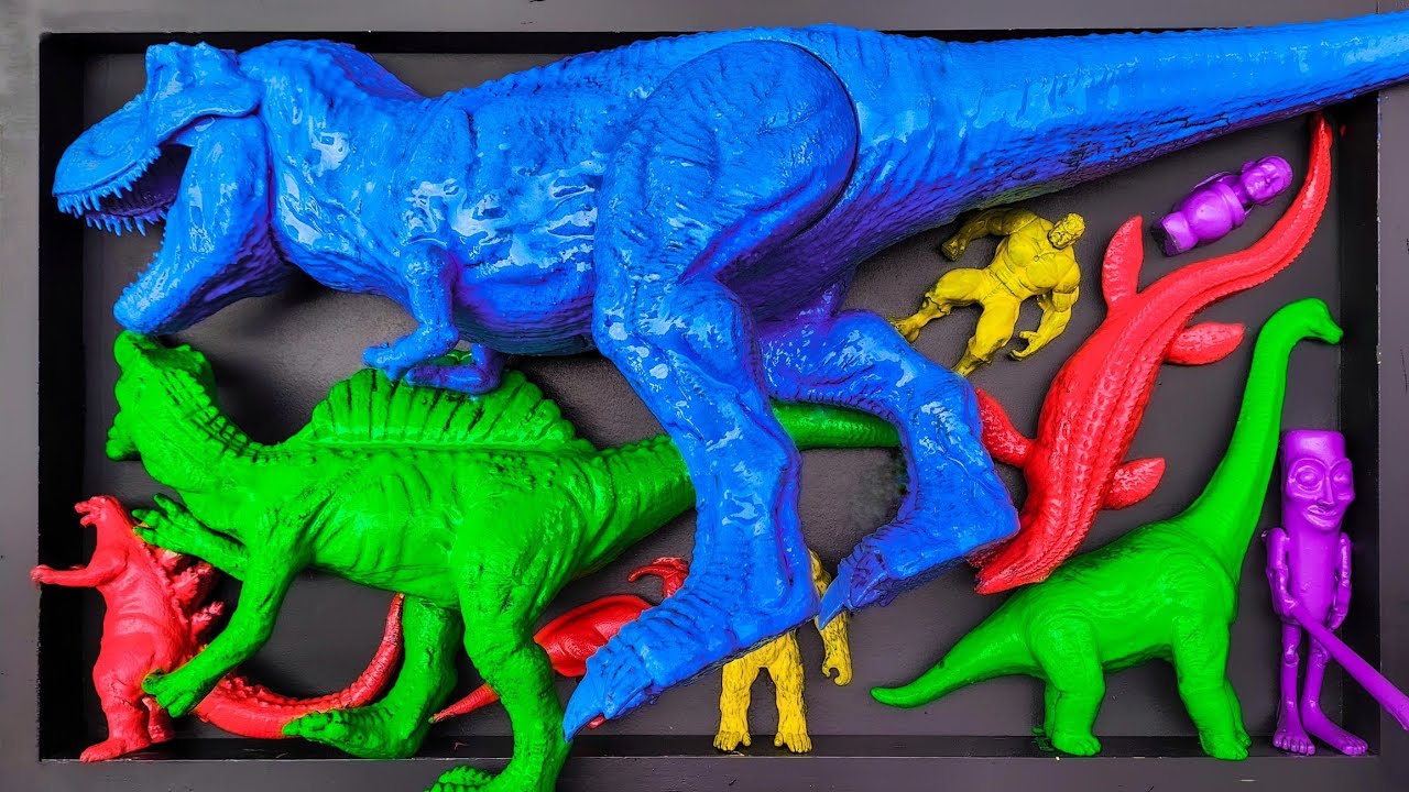Dinosaurus Jurassic World Dominion: T-rex/Mosasaurus/Skibidi/Spider-Man/KingKong/brainrot toys