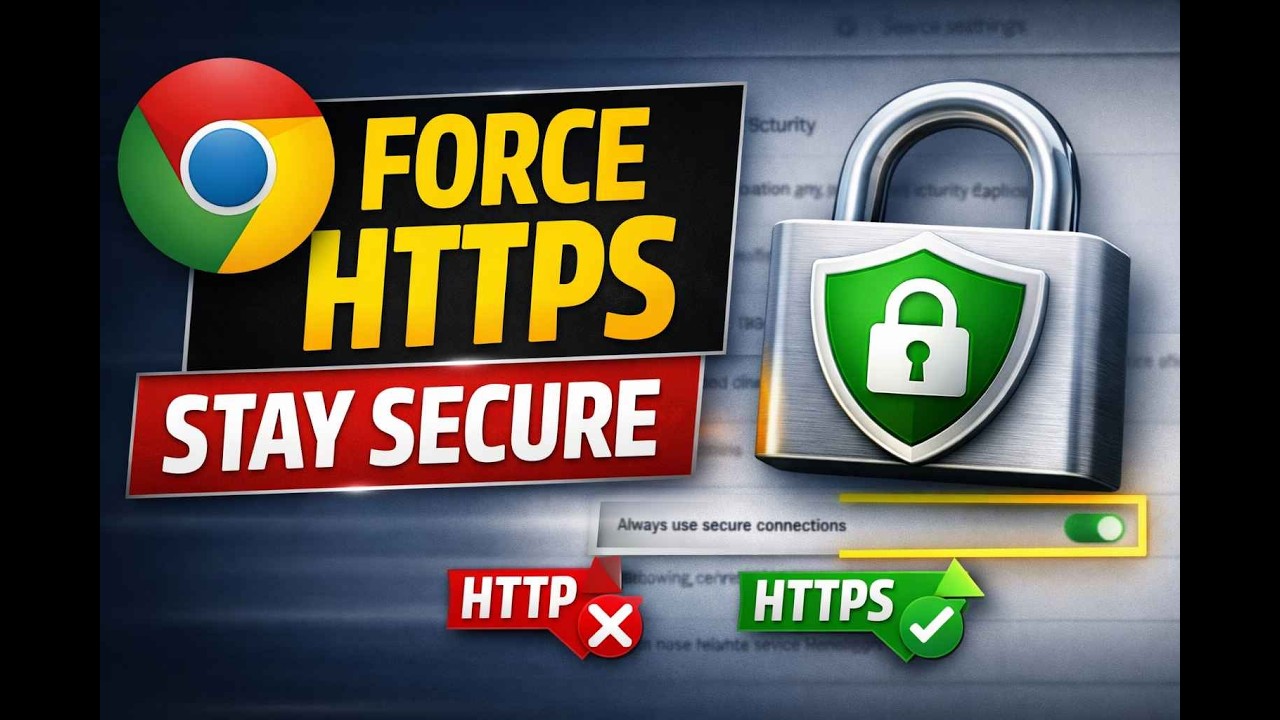 Как включить режим &laquo;Только HTTPS&raquo; в Google Chrome на Windows 11 или 10 | Руководство от GearUpWin...