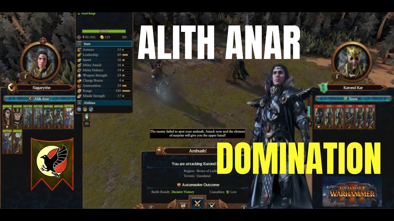 How to Dominate Turn 1 as Alith Anar | High Elf Beginner Guide - Warhammer 3