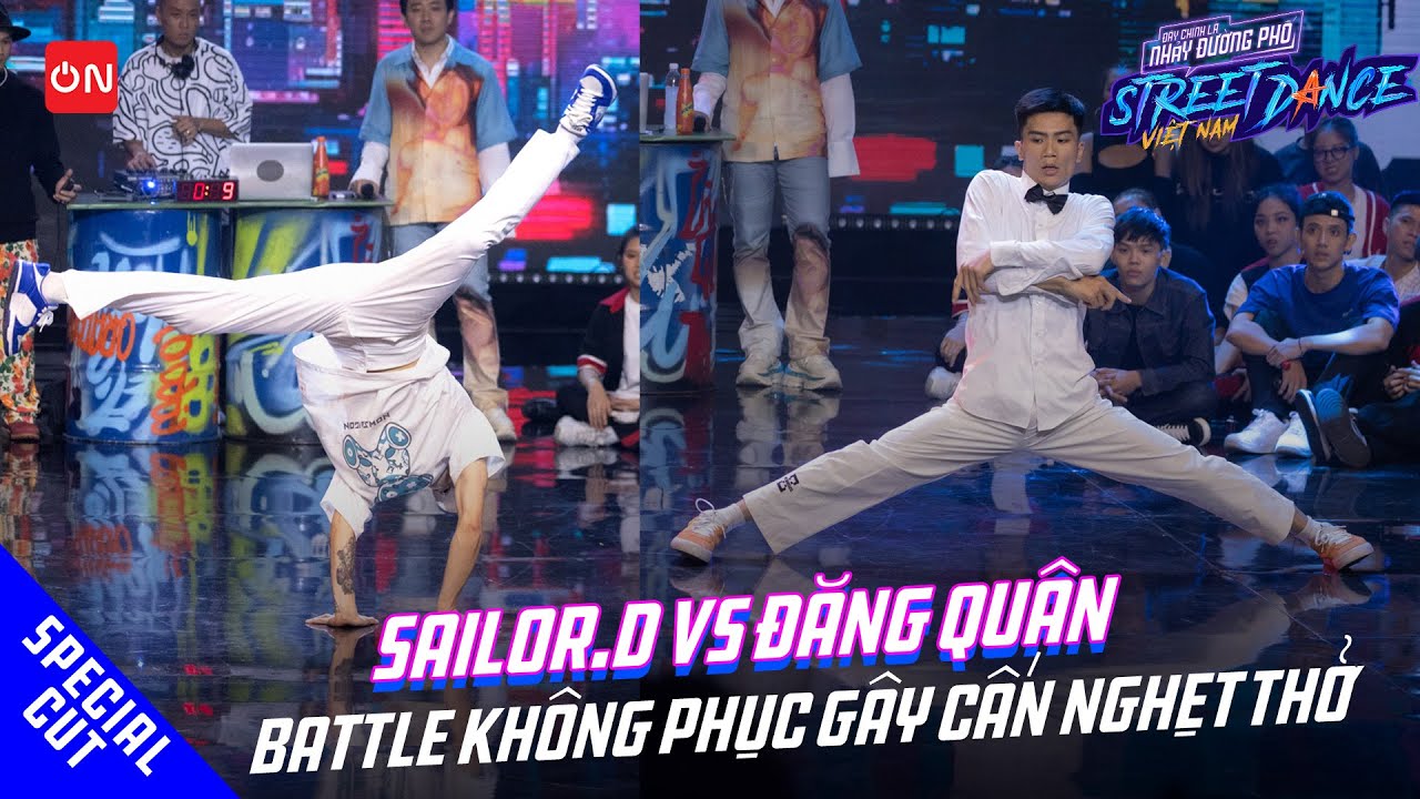 Màn Battle Gay Cấn & Nghẹt Thở Giữa Đăng Quân & Sailor.D Tại Chung Kết Street Dance Việt Nam