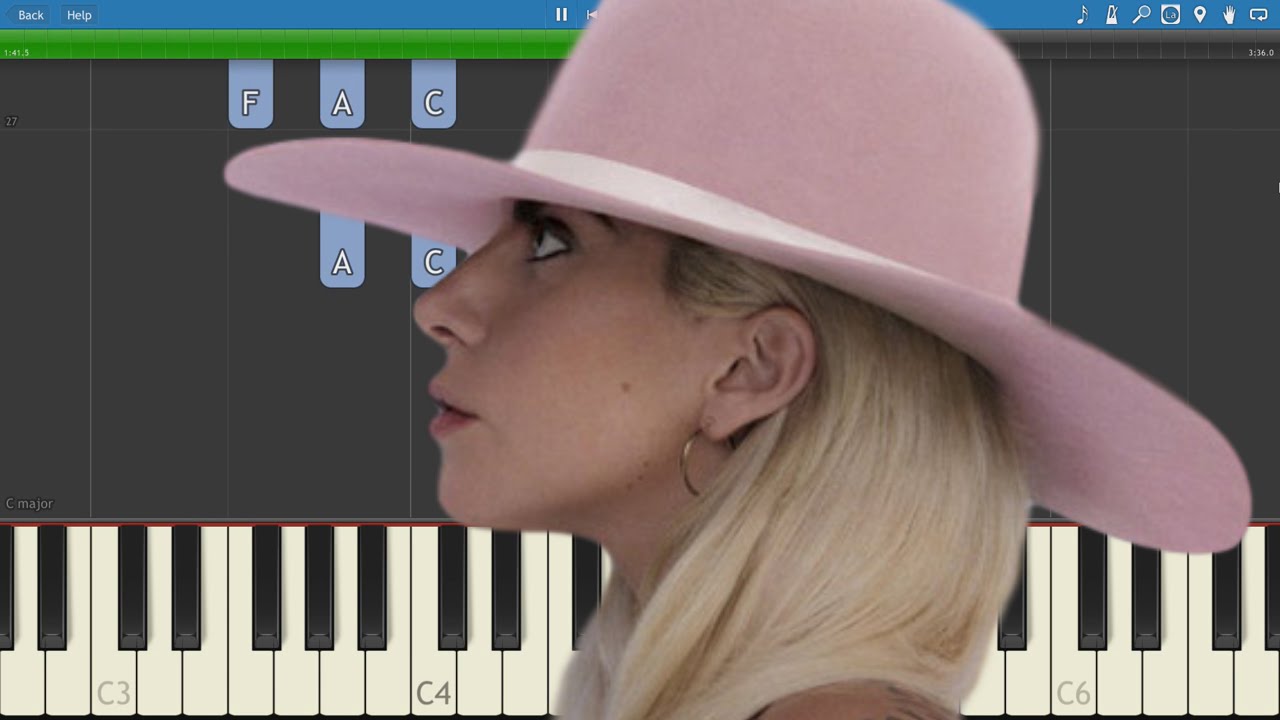 Lady Gaga - Million Reasons - Piano Tutorial - How to play Million Reasons