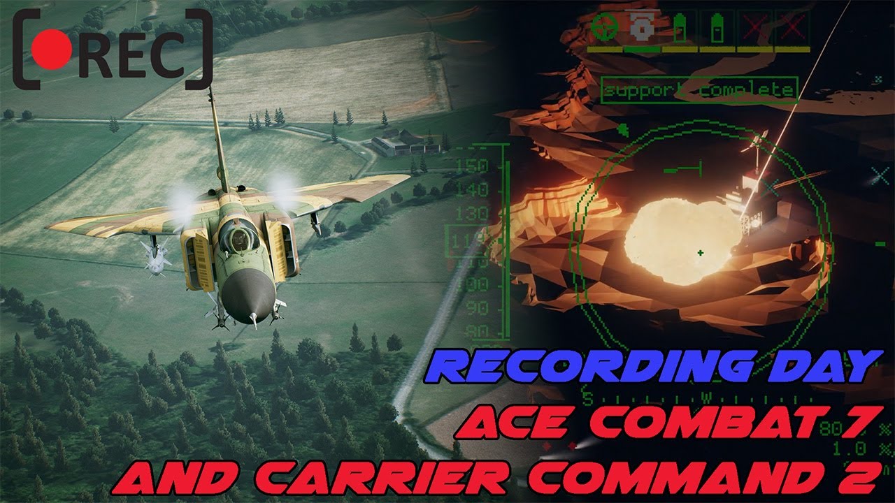 Recording Day 11-29-25 - Ace Combat and Carrier Command 2