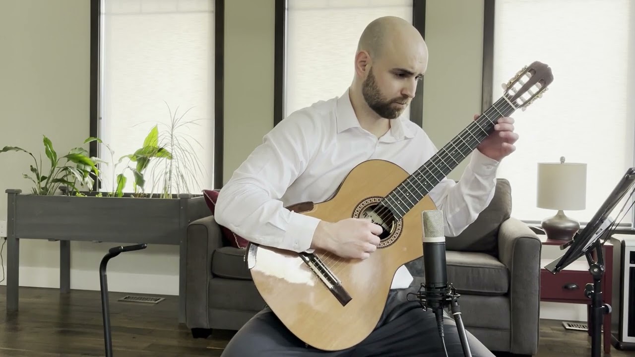 Tanz by Georg Leopold Fuhrmann on classical guitar