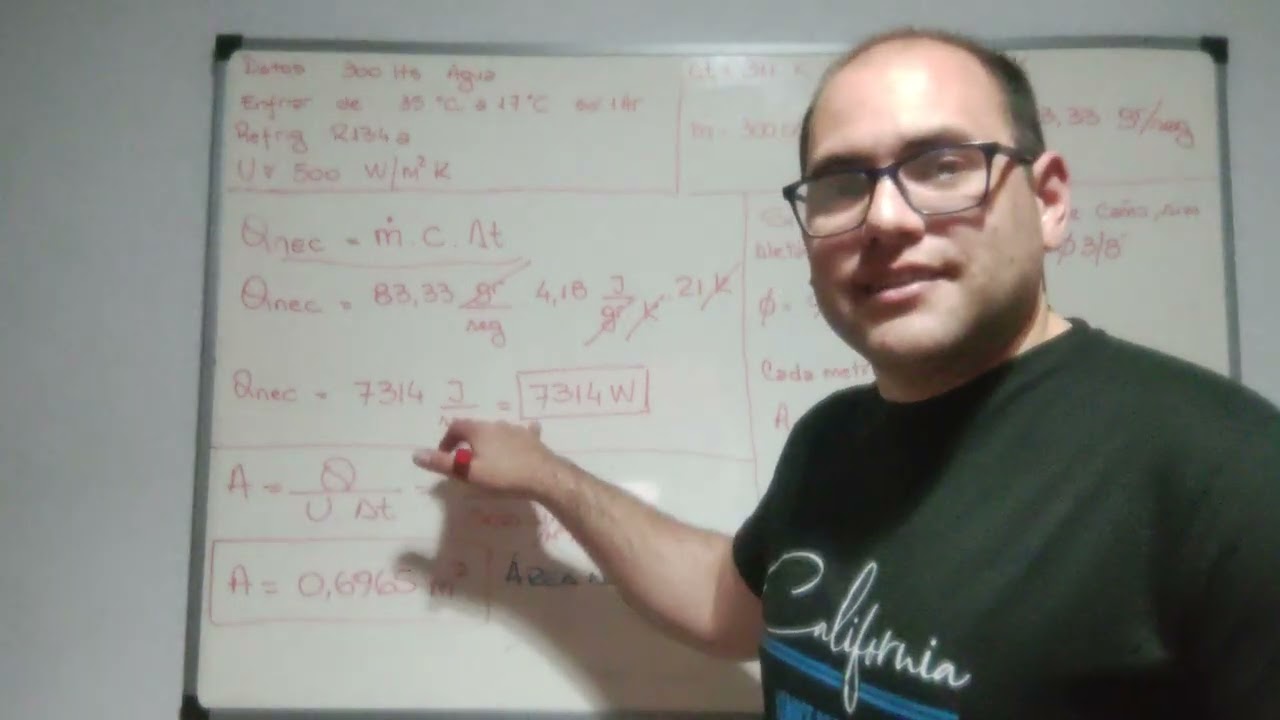 Cálculo práctico de Evaporador y compresor Parte 2