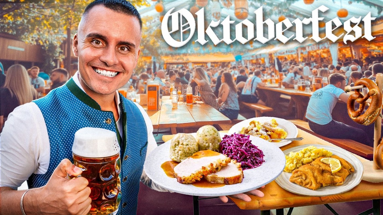 Ich esse ALLES auf dem Oktoberfest 2024! 😍🍻