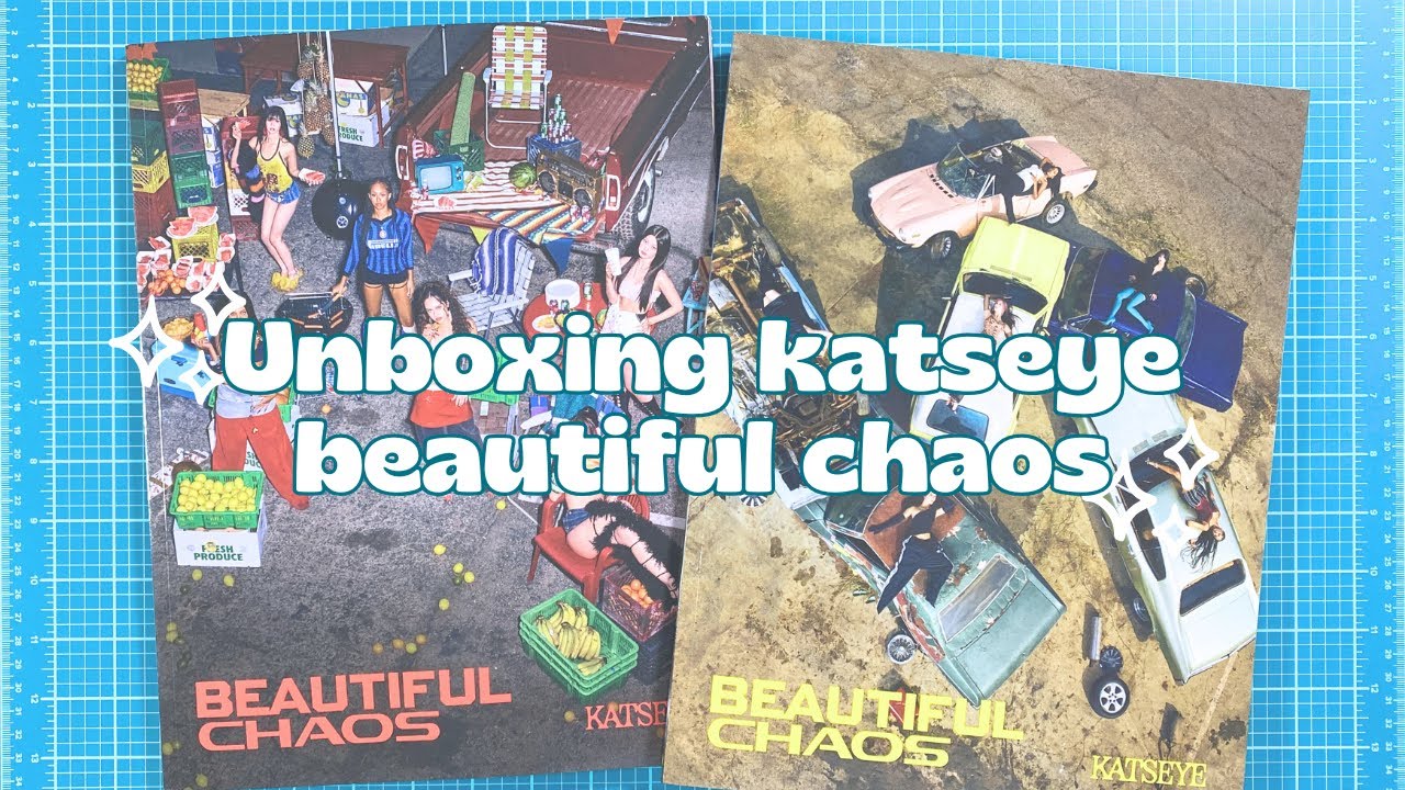 Album Unboxing ✶ katseye beautiful chaos ✶ photobook versions