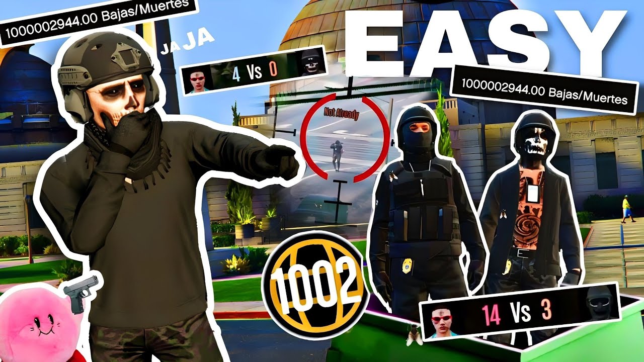 GRIFFERS Se Confian De Su KD Pero Eso No Los SALVA De Mi 🤡 (GTA 5 ONLINE)
