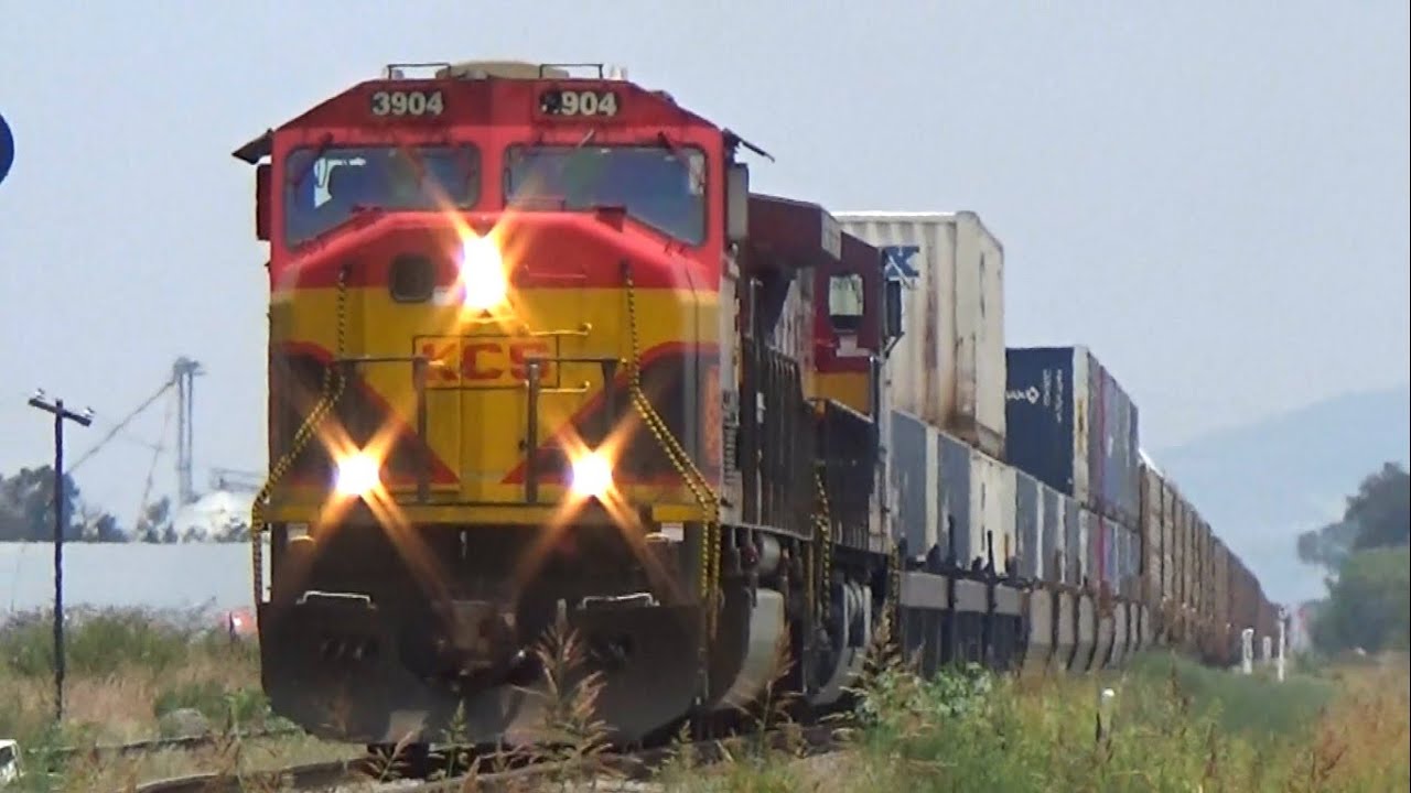 KCSL SD70MAC ex TFM de visita en Mexico