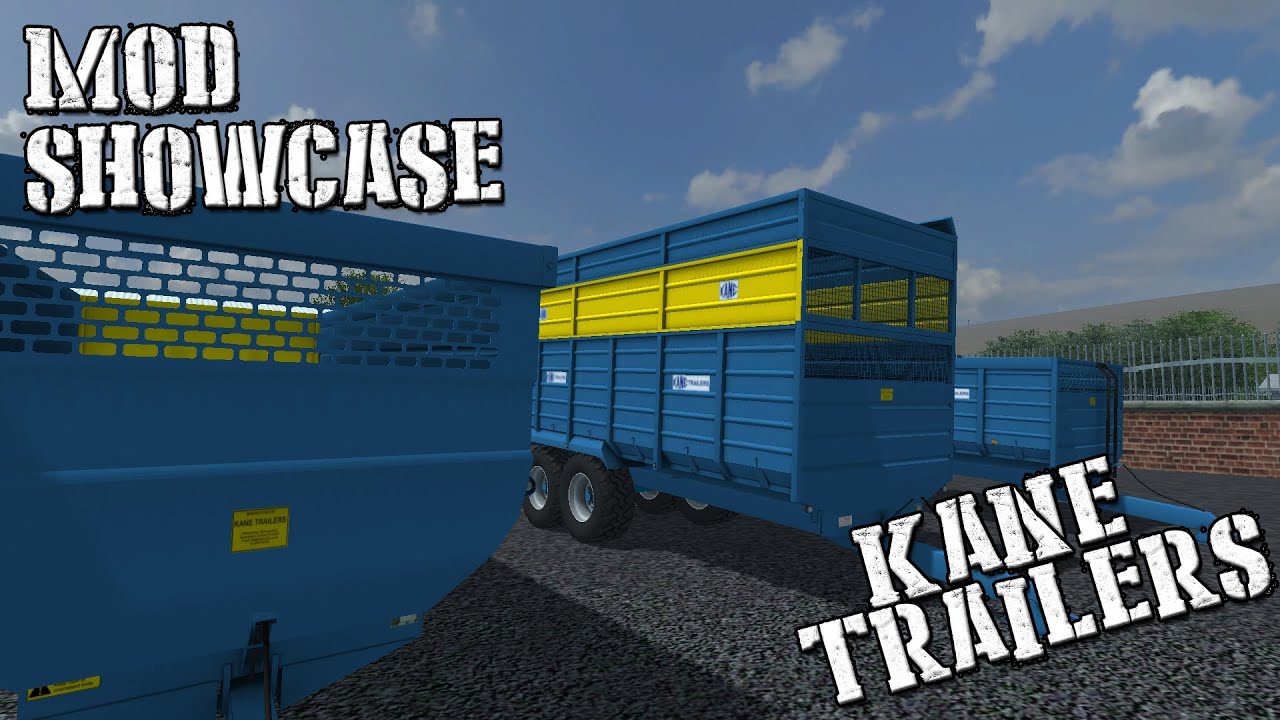 Farming Simulator 2013 Mod Showcase - Kane Trailers
