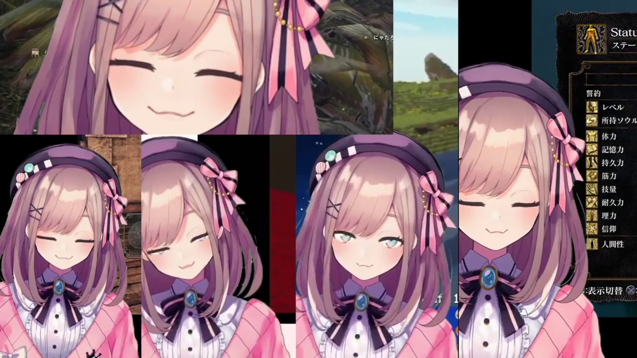 A cluster of Konlulu~ (Nijisanji) (Suzuhara Lulu)