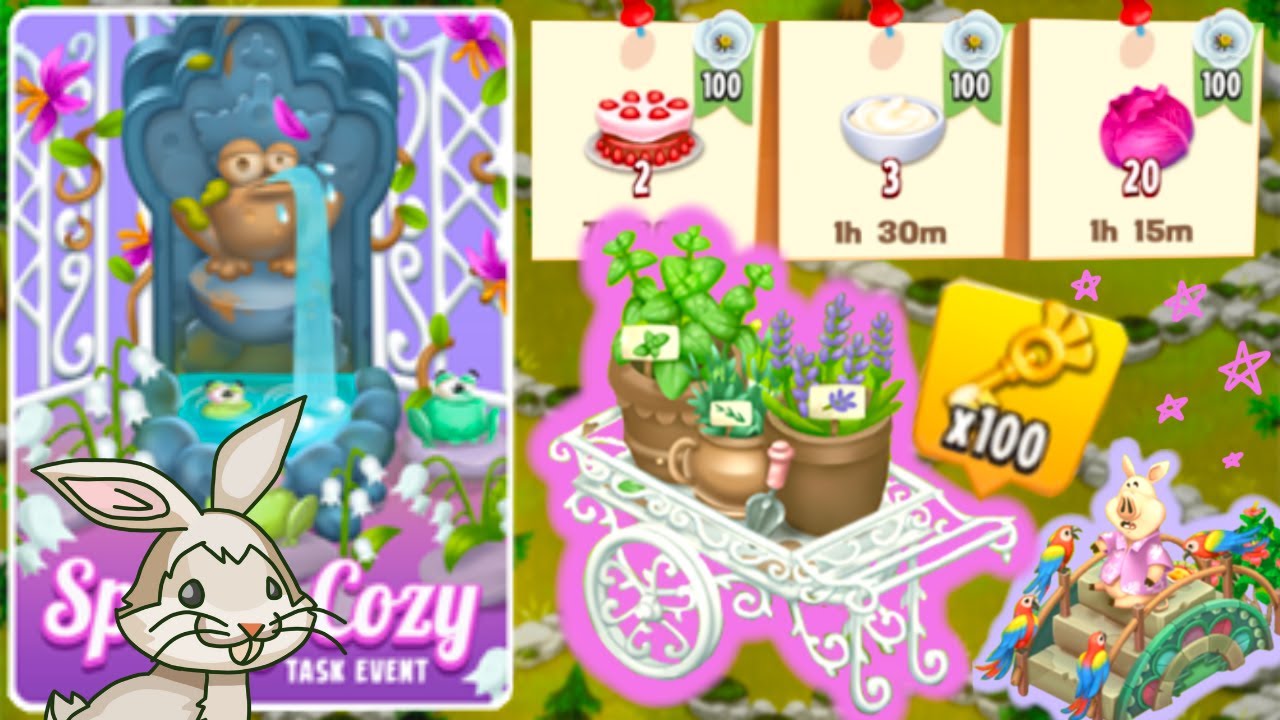 SPRING COZY GARDEN CART DECO! 🌱 | Hay Day Gameplay Level 68