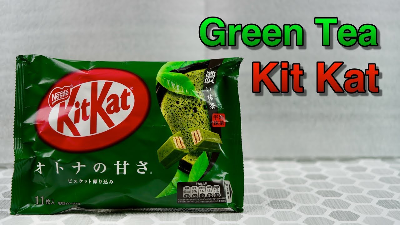 Matcha Green Tea Kit Kat - A Unique Japanese Treat!