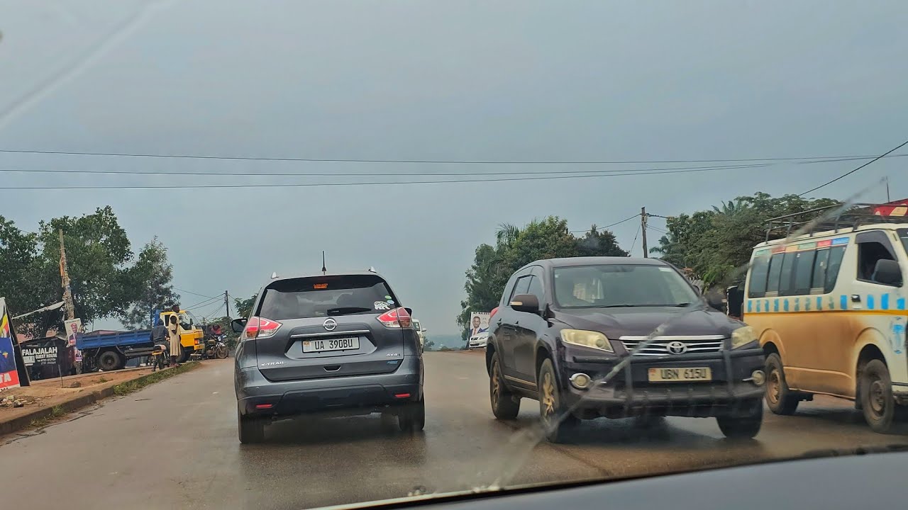 MASAKA ROAD HIGHWAY 🛣 DRIVE /  HIGHWAY ROADS IN UGANDA  #uganda #driving #village 