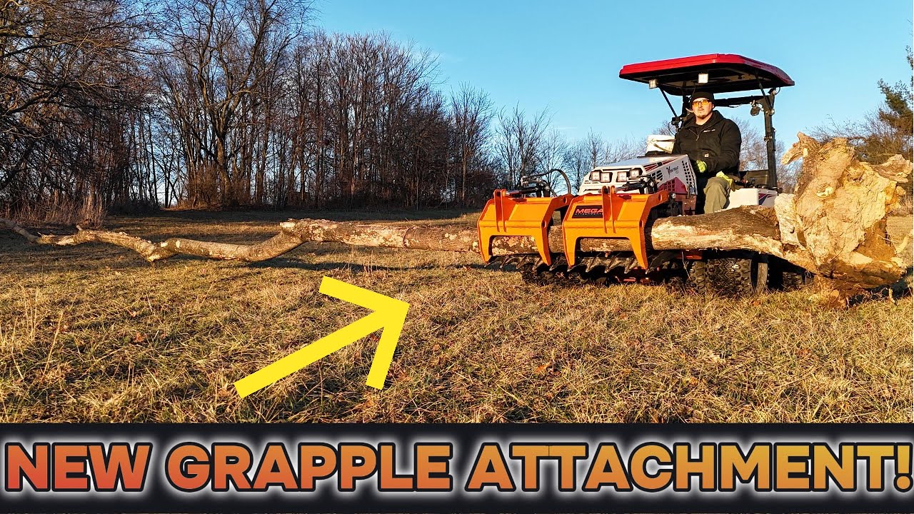 MEGA ATTACHMENTS Rock Grapple Bucket Review!