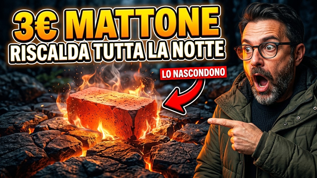 Questo Mattone Da 3&euro; Sostituisce Un Riscaldatore Da 600&euro; - Il Segreto Che NON Vogliono Che Tu Scopra