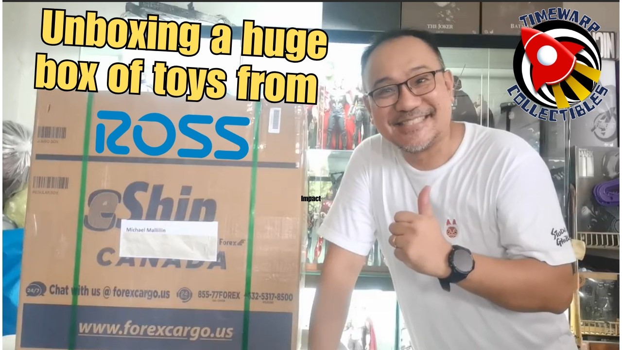 Unboxing Huge Box of Toys from Ross!