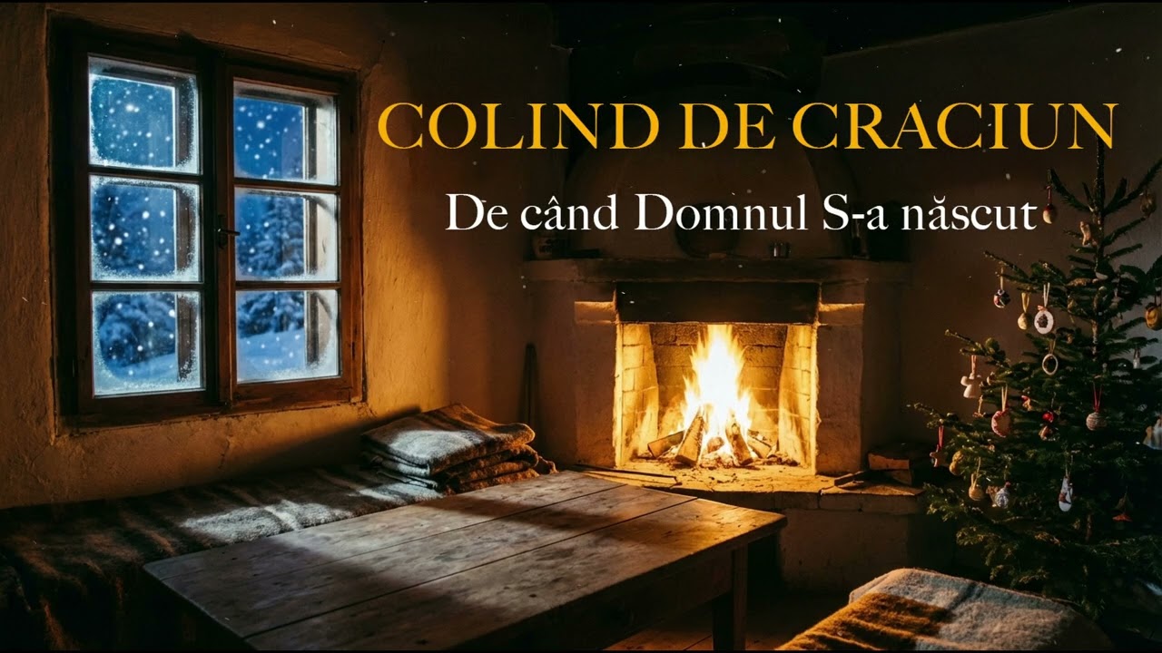 De când Domnul S-a născut | Colind românesc tradițional