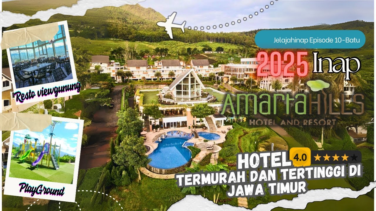 Review AmartaHills Hotel Dan Resort Batu Malang TERBARU 2025 ⁉️