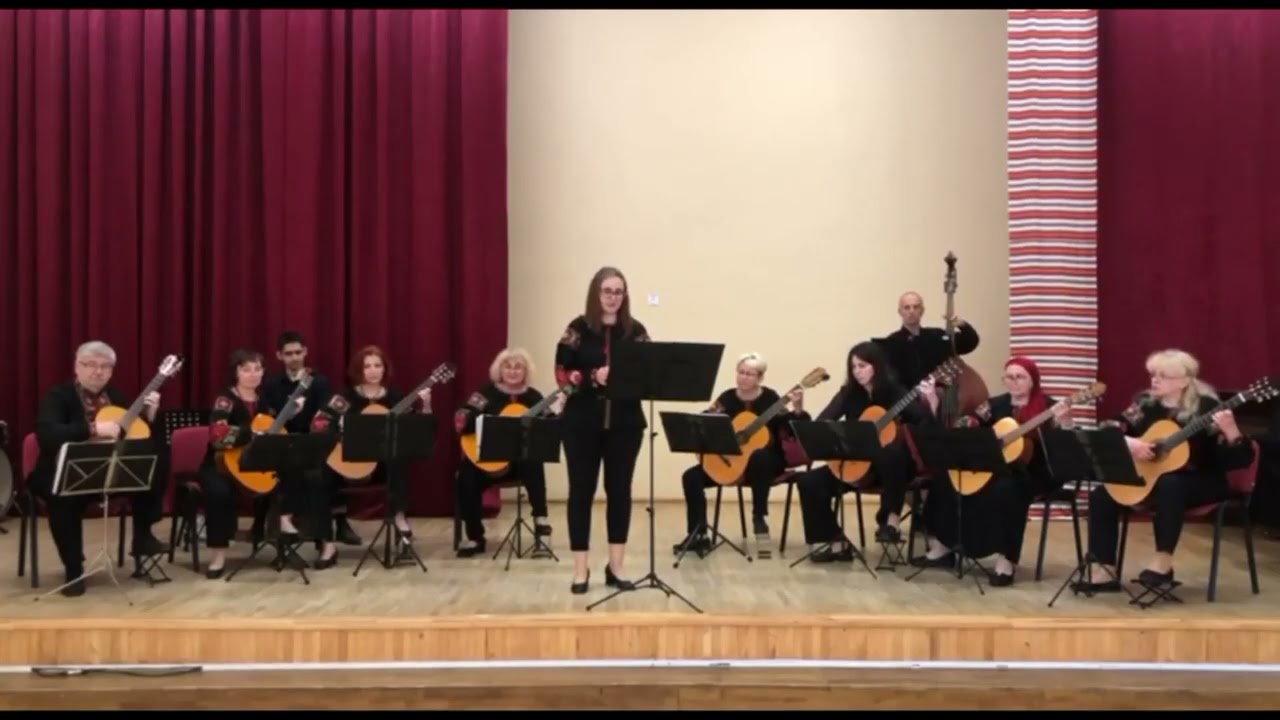 Fly me to Volos (D. Aribert) by Viktoriia Lihashevska (Ukrainian version) & Lviv Guitar Orchestra
