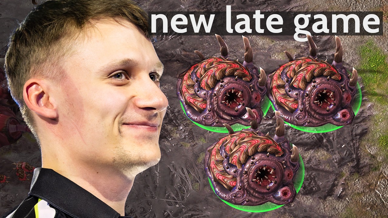 Serral's NEW Late Game Strategy Against #1 Protoss! StarCraft 2