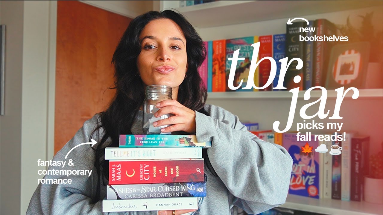 tbr jar picks my fall reads 🫙🍂 fantasy, romance & cozy books