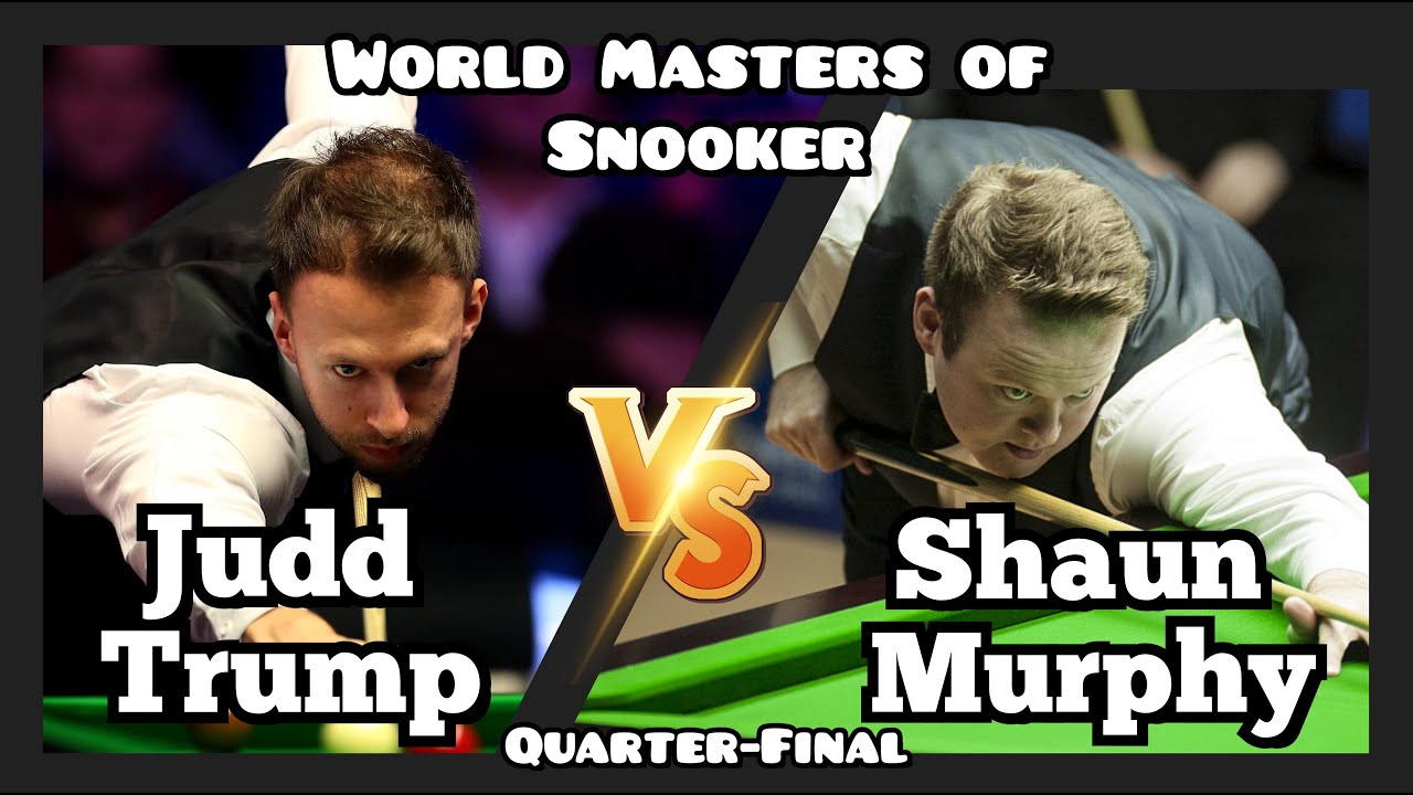 Judd Trump vs Shaun Murphy - World Masters of Snooker 2024 - Quarter-Final Live (Full Match)