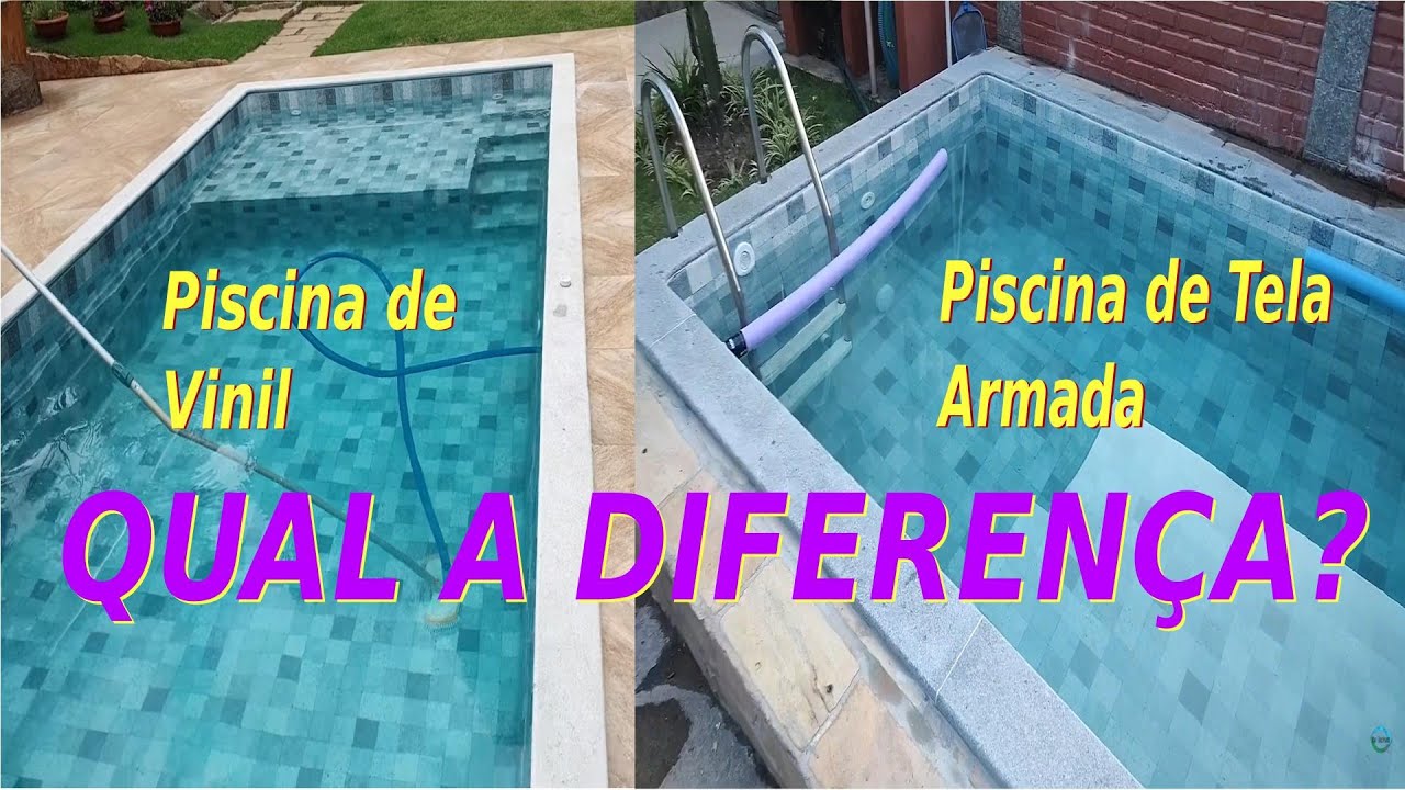 Diferenças Piscina de Vinil e Piscina de Tela Armada