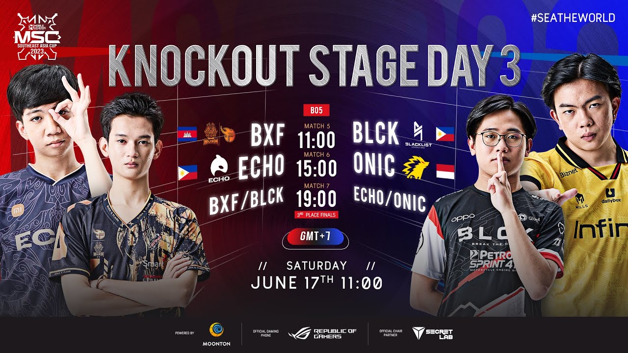 English | MSC Knockout Stage Day 3 | MSC 2023