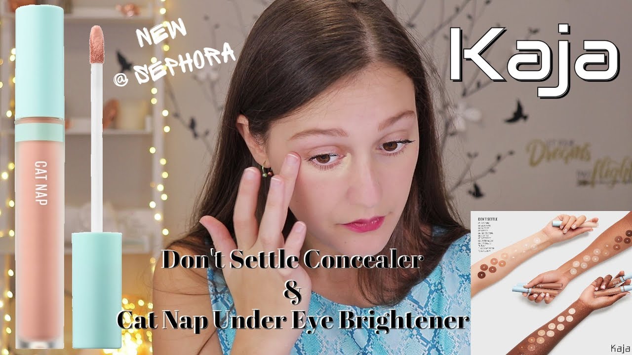 KAJA Don't Settle Concealer & Cat Nap Under Eye Brightener ~ NEW AT SEPHORA | kristenlynnsloves