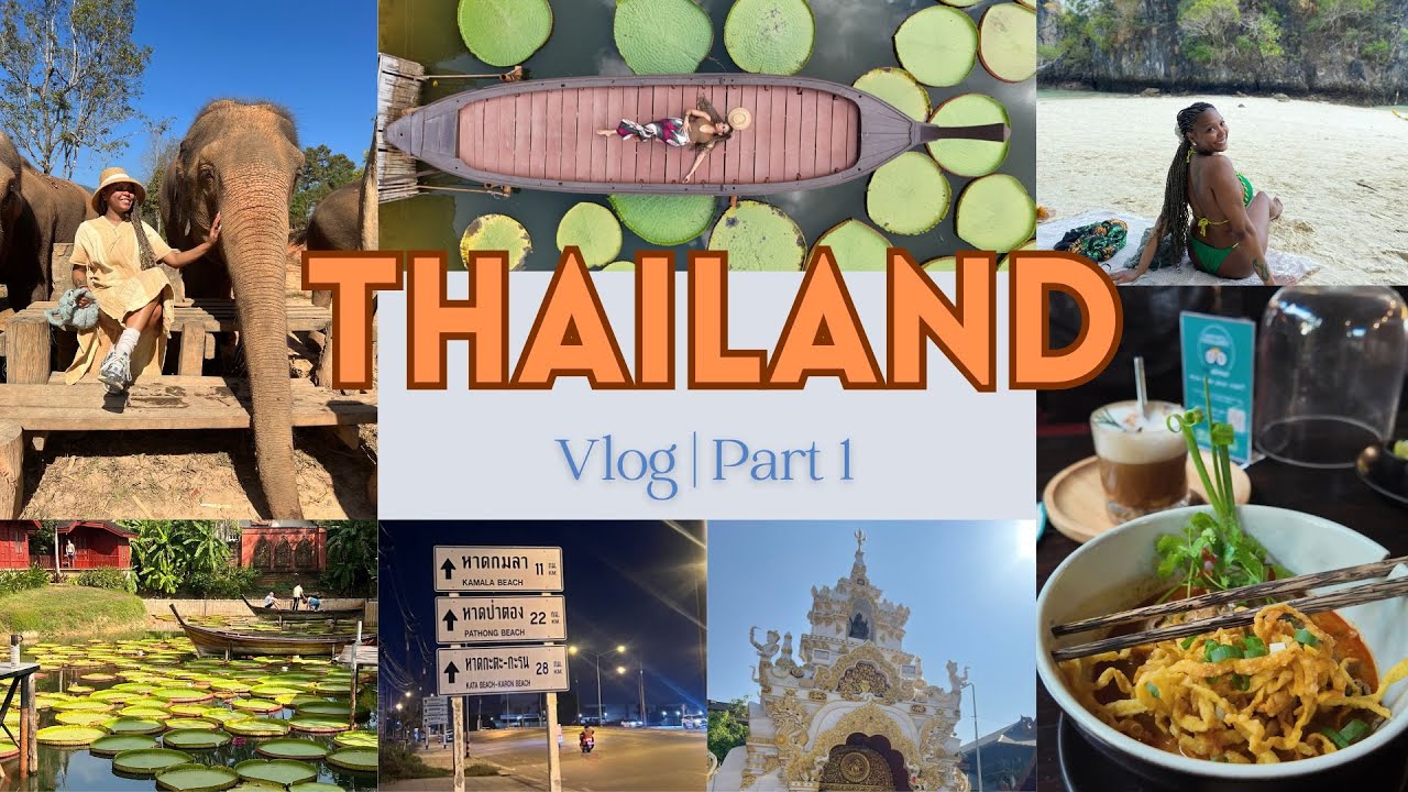 Thailand Vlog (part 1) | Bangkok + Chiang Mai