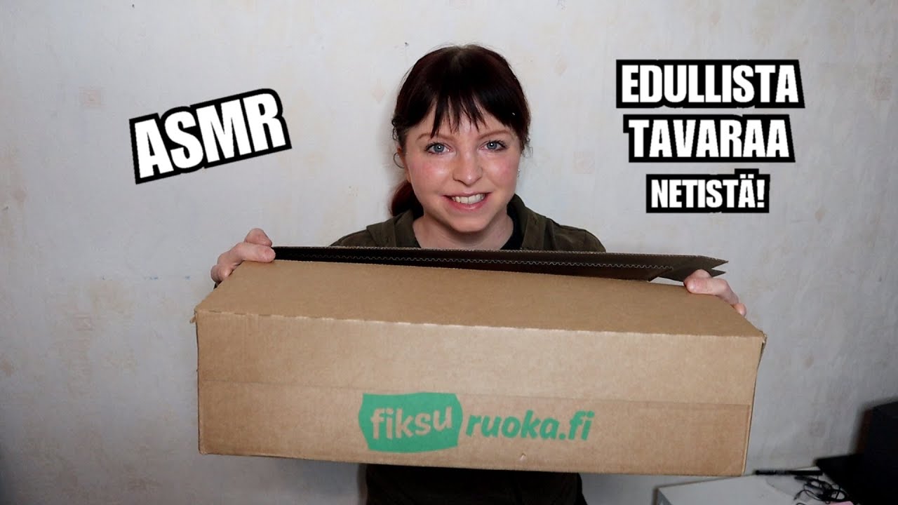 ASMR - Heräteostoksia netistä - Fiksuruoka