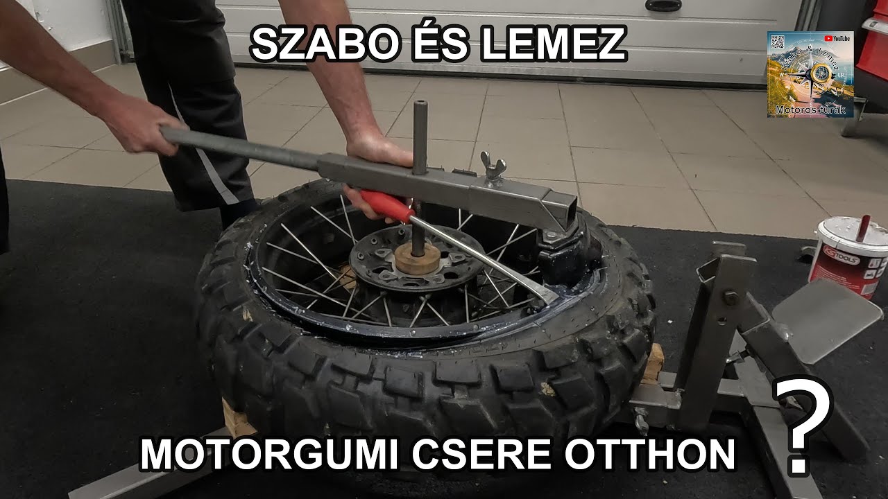 Motorgumicsere otthon