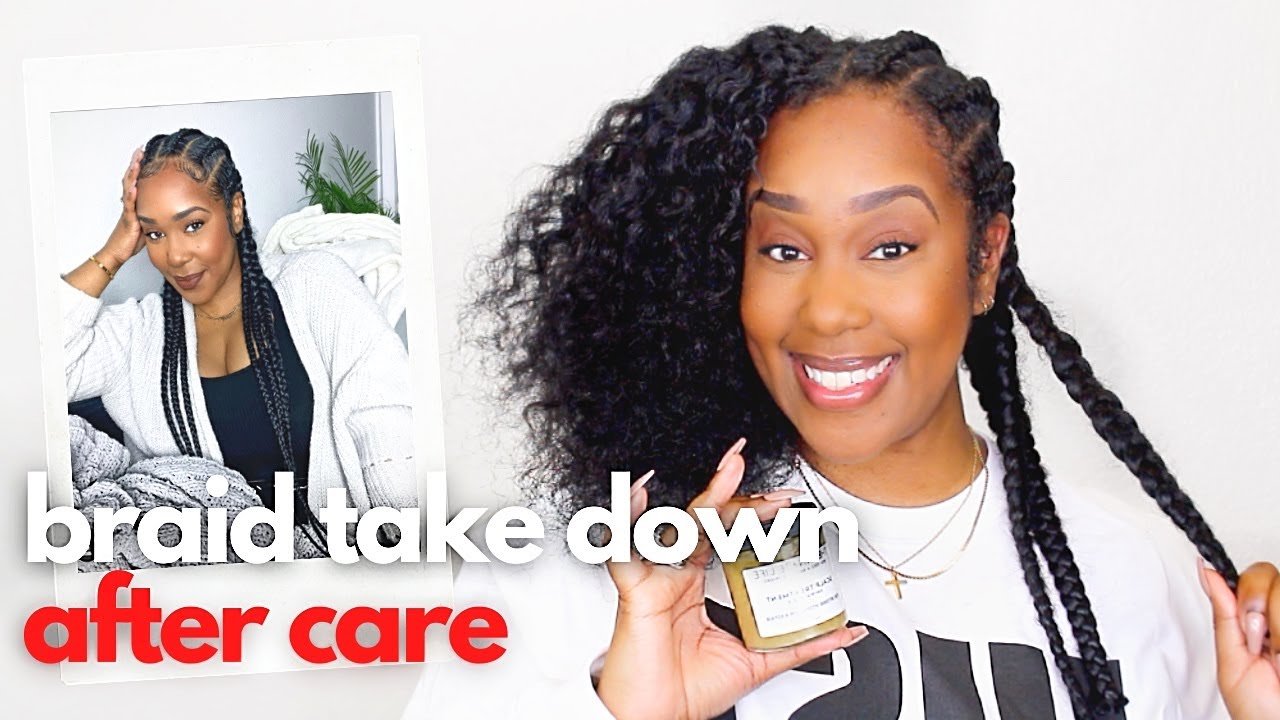 How To: AFTER Care Routine!! Protective Style Take Down! | It's time to gooooo!!!!