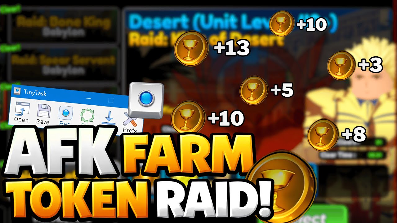 COMO FARMAR AFK NA RAID DO GILGAMESH no ANIME CRUSADERS!