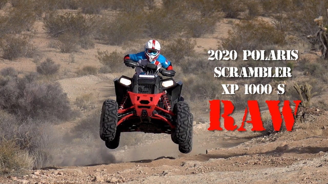2020 Polaris Scrambler XP 1000 s Test RAW