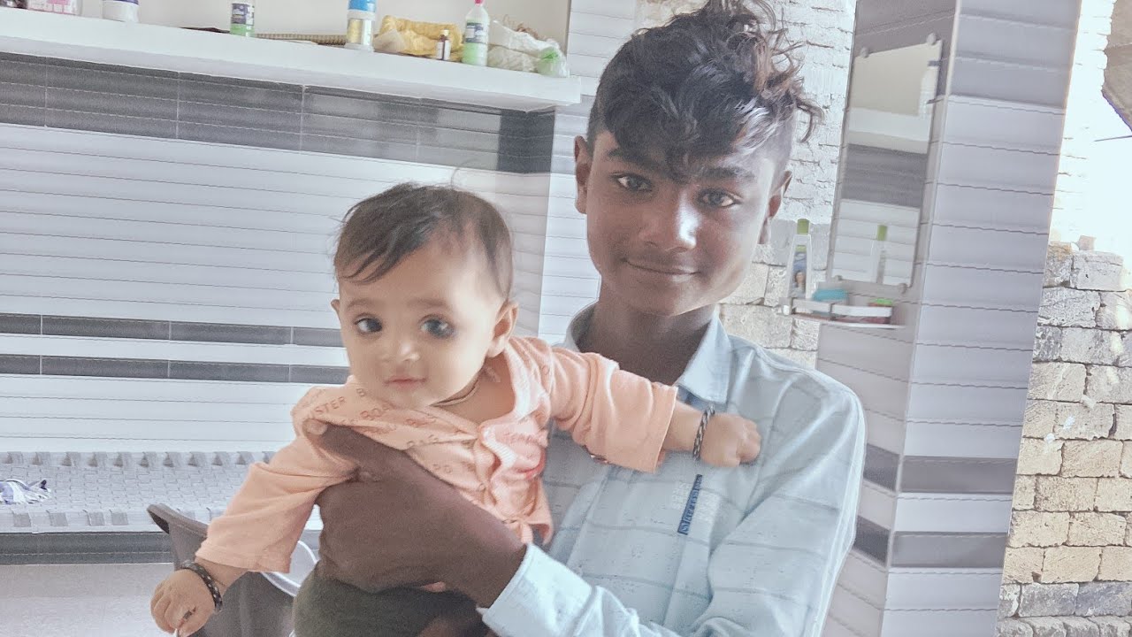 આજે અમારી ઘરે મહેમાન આવીયા .