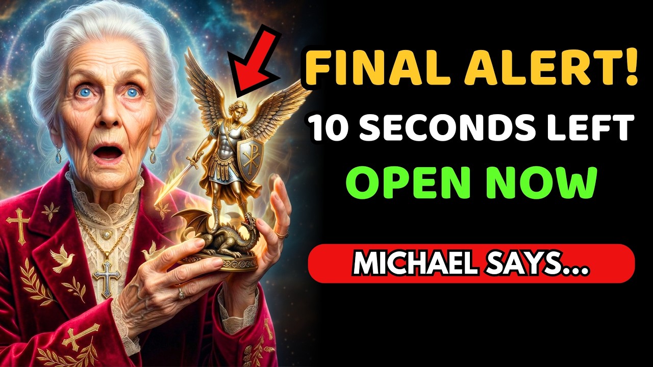 🛑 Why only 10 SECONDS? Saint Michael commands the soul that God chose to suffer and be blessed...