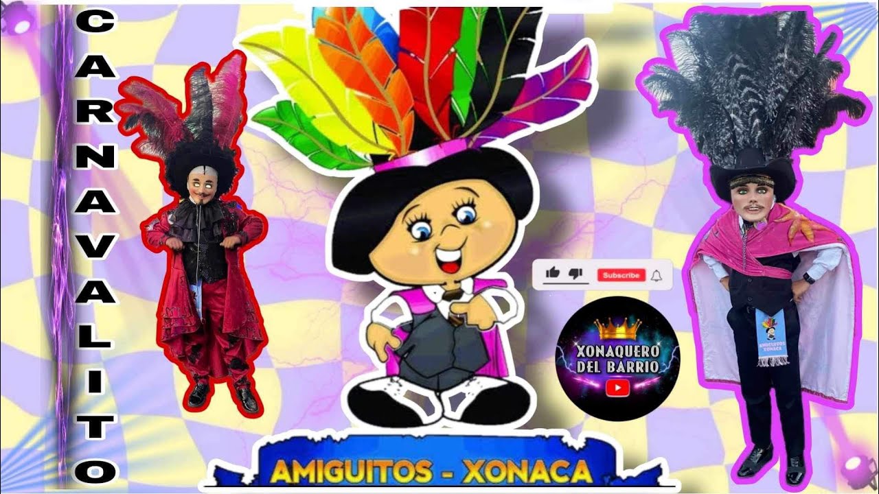 “CARNAVALITO PURO HUEHUITO” 🎭 || “AMIGUITOS XONACA” 🎭HUEHUES 2024 💯👑👑