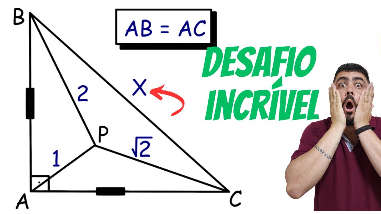 O ENIGMA DA GEOMETRIA PLANA QUE DERRUBA ATÉ OS MAIS BRABOS/MATEMÁTICA /CONCURSOS MILITARES/EAM/CN/EN