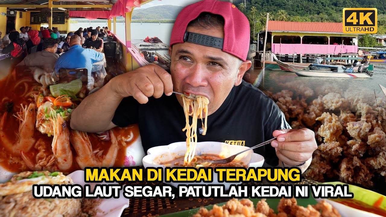 Pertama KALI Jejak KAKI di Pulau Tuba Dan MAKAN MI UDANG Di Kedai YANG VIRAL (4K)