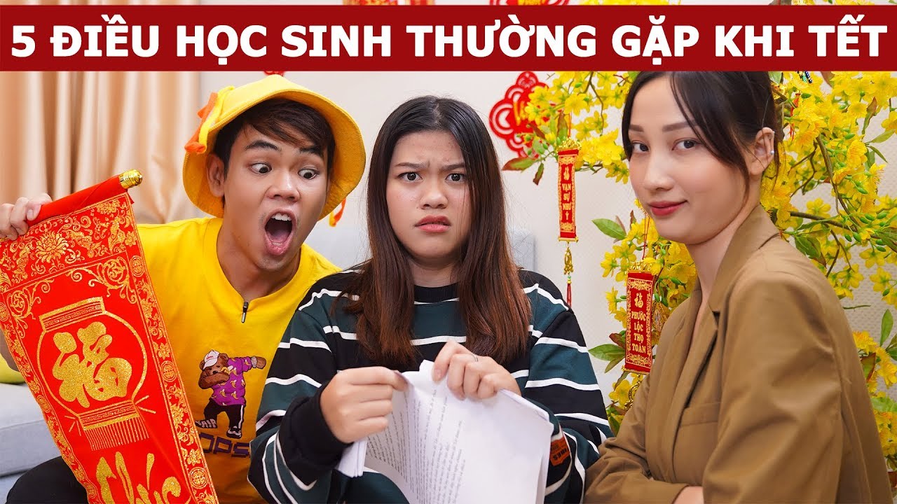 5 điều học sinh thường gặp khi Tết đến (Oops Banana Vlog #96)