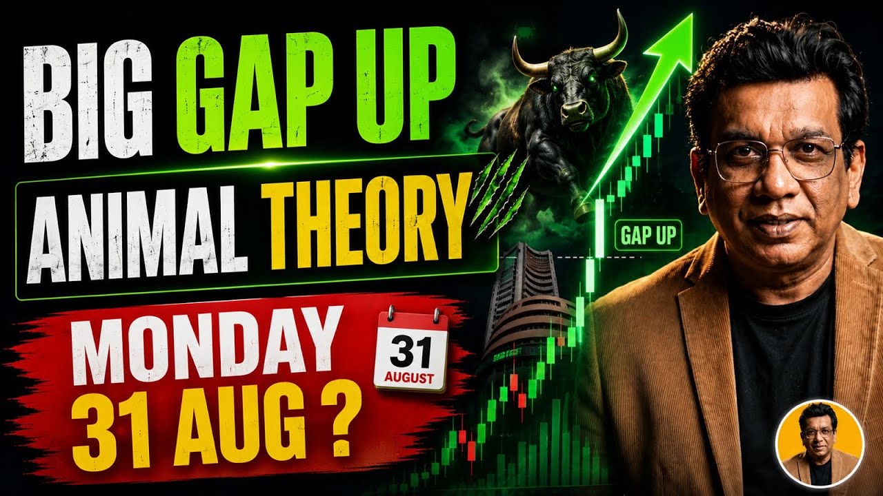 Nifty prediction for tomorrow & bank nifty analysis for monday 31/8/2026