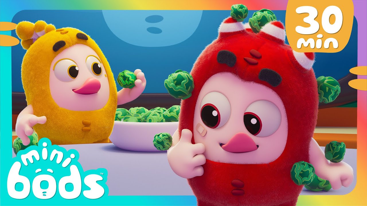 Yes Yes Vegetables VS Minibods! | 30 Minutes of Minibods | Funny Stories | Preschool Cartoons