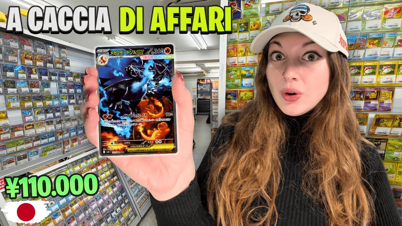 HO COMPRATO CHARIZARD! Spendo tutti i miei soldi in Carte Pokémon a TOKYO