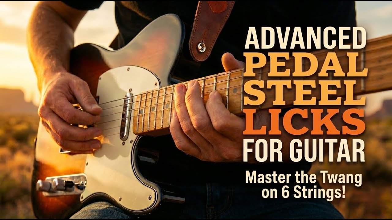 Joe Pesce - Advanced Pedal Steel Licks for Guitar