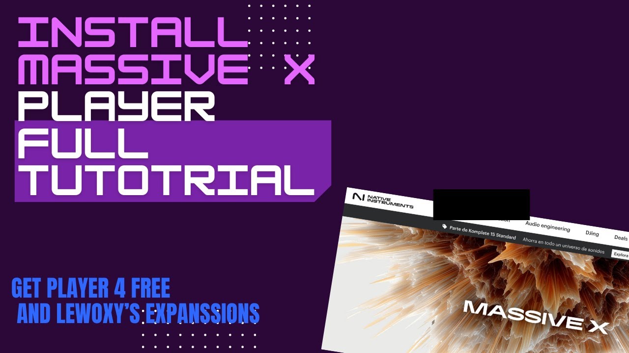Massive X Player: FREE Install + full PLAY TAB Walkthrough Beginner &ndash; Pro Komplete Start Activation