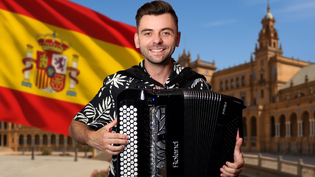 Romantic Spanish Accordion Music - ACCORDIONMAN