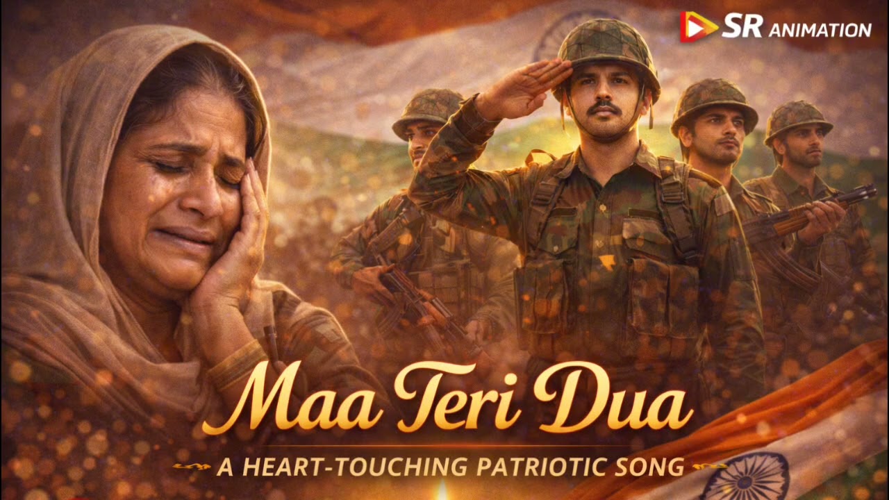 Maa teri dua /a heart touching patriotic song#sranimation 