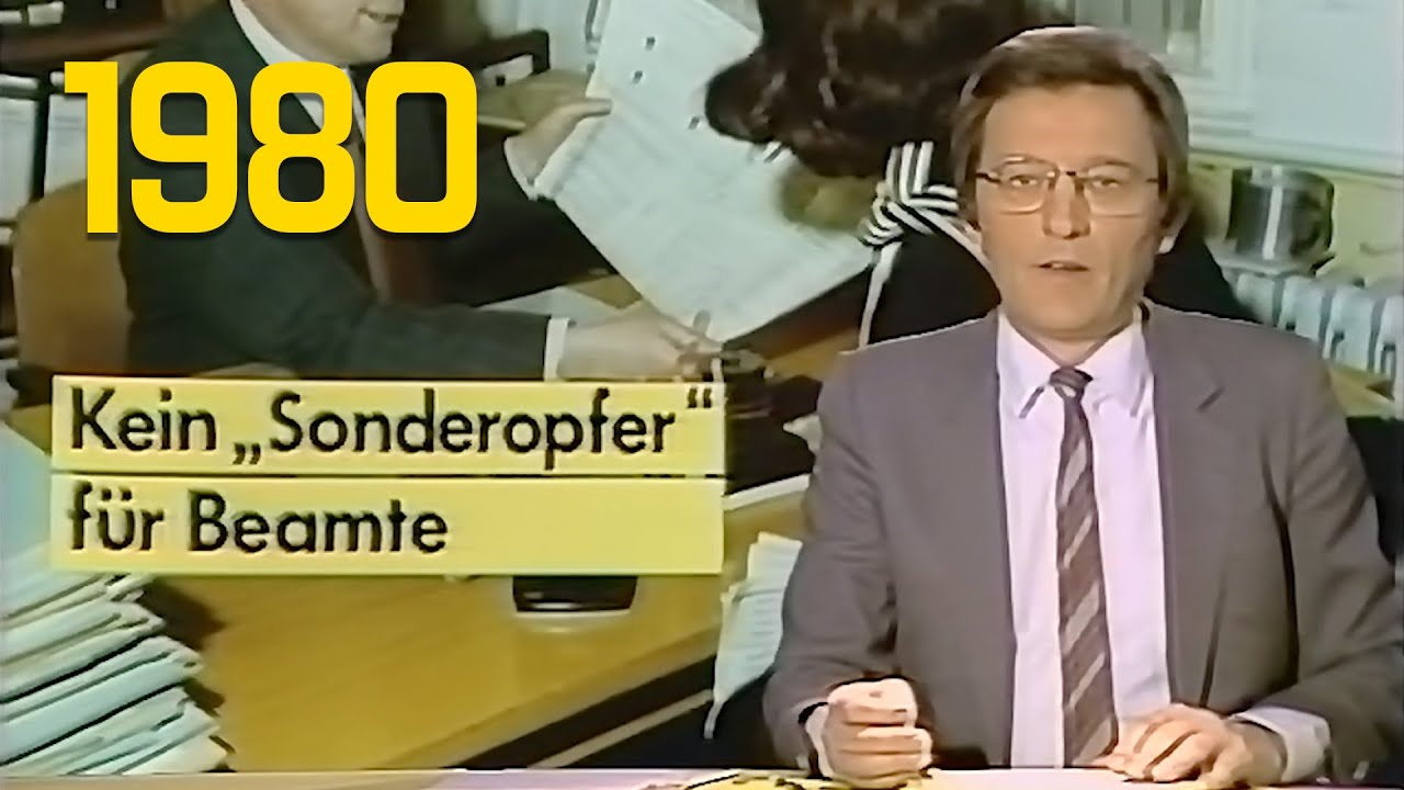 ARD Tagesschau 20:00 Uhr mit Joachim Brauner (11.12.1980)