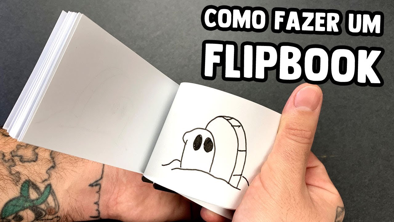 FIZ MEU PRIMEIRO FLIPBOOK - COMO FAZER ANIMAÇÃO DE UM JEITO FÁCIL E DIVERTIDO